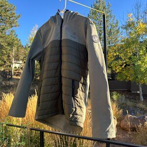 Mens Hurley Green Jacket Size M